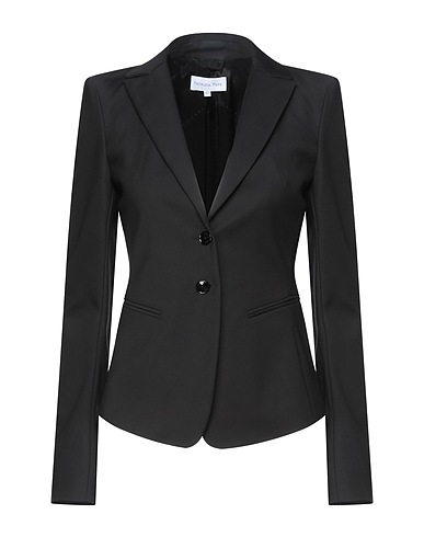 PATRIZIA PEPE Giacca Nero 48% Cotone, 45% Poliammide, 7% Elastan