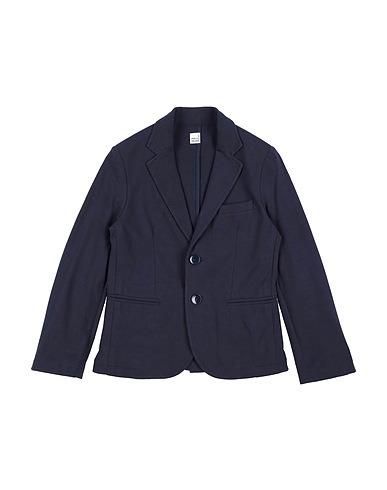 PAOLO PECORA Blazer Midnight blue 90% Cotton, 10% Elastane