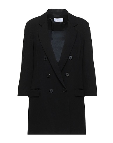 AGLINI Blazer Black 72% Polyester, 23% Viscose, 5% Elastane