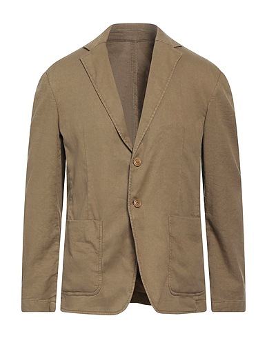 DONDUP Blazer Sage green 54% Linen, 43% Lyocell, 3% Elastane