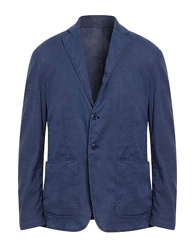DONDUP Blazer Blu 54% Lino, 43% Lyocell, 3% Elastan