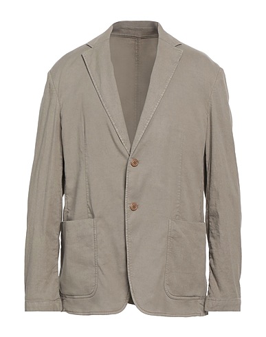 DONDUP Blazer Khaki 54% Linen, 43% Lyocell, 3% Elastane