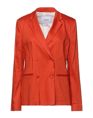 DONDUP Giacca Ruggine 61% Lino, 36% Viscosa, 3% Elastan