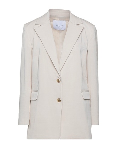 GAëLLE Paris Blazer Ivory 97% Cotton, 3% Elastane