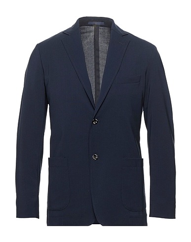 CRUNA Blazer Midnight blue 98% Virgin Wool, 2% Elastane