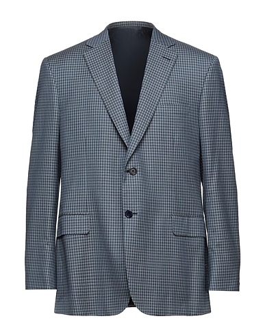 BRIONI Blazer Slate blue 100% Virgin Wool