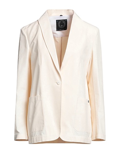 T-JACKET by TONELLO Blazer Ivory 67% Cotton, 33% Nylon