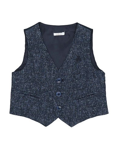 LE BEBÉ Waistcoat Midnight blue 75% Cotton, 21% Linen, 4% Polyamide