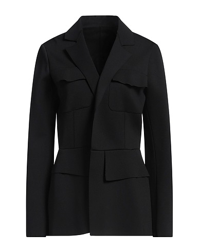 ALAÏA Blazer Black 72% Viscose, 19% Polyester, 7% Polyamide, 2% Elastane