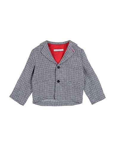GREY DANIELE ALESSANDRINI Blazer Midnight blue 100% Linen