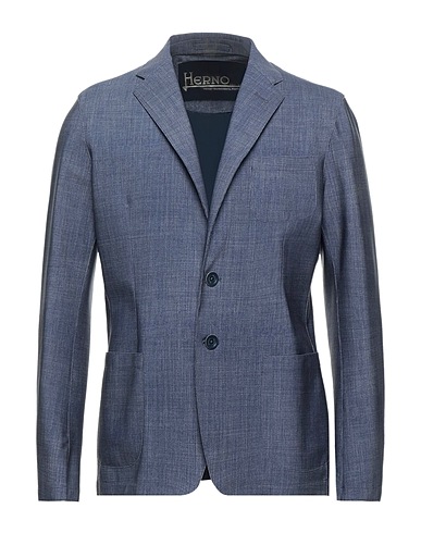 HERNO Blazer Blue 72% Polyamide, 28% Elastane