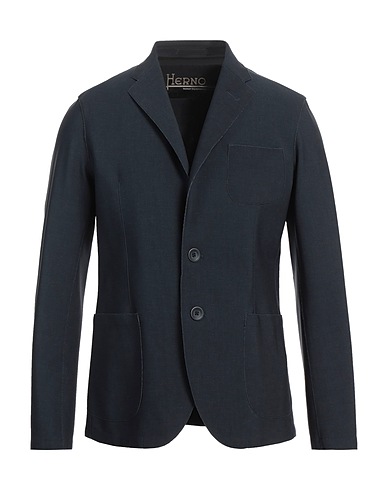 HERNO Blazer Midnight blue 72% Polyamide, 28% Elastane