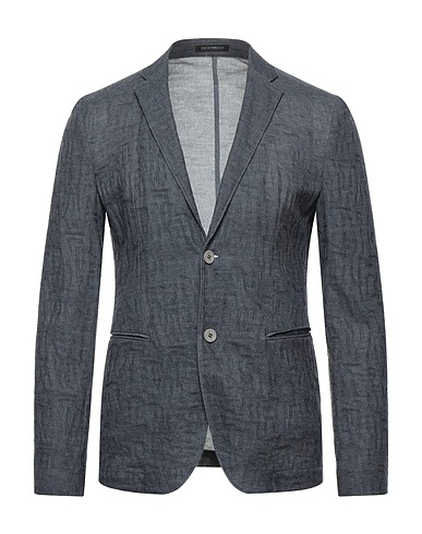 EMPORIO ARMANI Blazer Grey 65% Wool, 35% Polyester