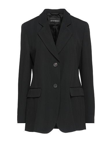 EMPORIO ARMANI Blazer Black 50% Acetate, 50% Viscose