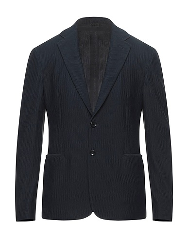 GIORGIO ARMANI テーラードジャケット ミッドナイトブルー ナイロン 80% / ポリウレタン 20%