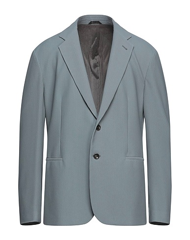 GIORGIO ARMANI Blazer Grey 80% Polyamide, 20% Elastane