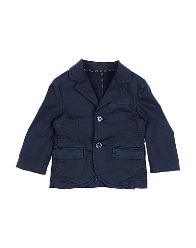 PACIOTTI 4US Blazer Midnight blue 97% Cotton, 3% Elastane