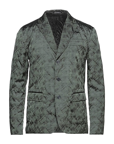 EMPORIO ARMANI Blazer Military green 100% Polyamide