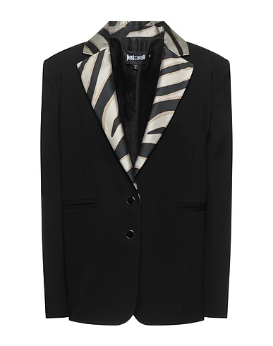 JUST CAVALLI Jackett Schwarz 97% Viskose, 3% Elastan, Polyester