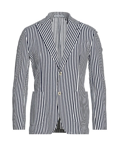 ELEVENTY Blazer Blue 100% Cotton