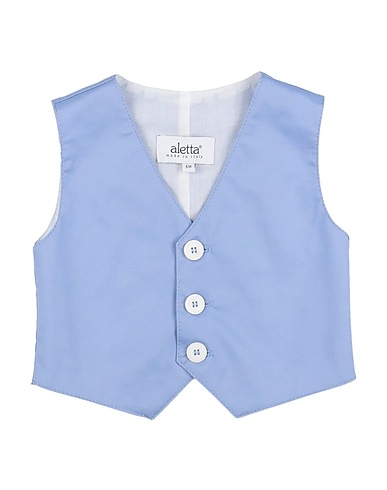 ALETTA Suit vest Lilac 97% Cotton, 3% Elastane