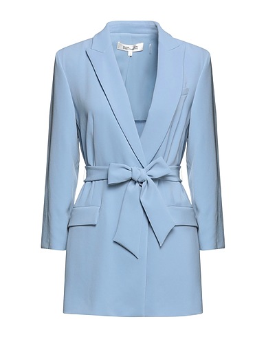 DIANE VON FURSTENBERG Blazer Pastel blue 72% Acetate, 28% Polyester