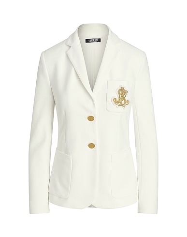 LAUREN RALPH LAUREN Jackett PATCH JACQUARD BLAZER
98% Baumwolle, 2% Elastan