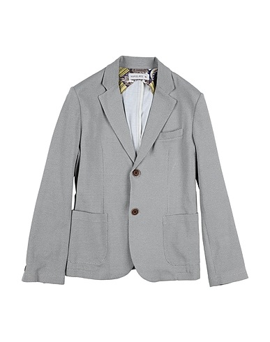 MANUEL RITZ Blazer Grey 90% Cotton, 10% Elastane