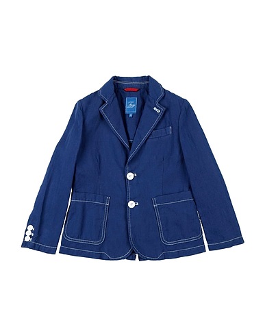 FAY Blazer Blu 63% Cotone, 37% Lino