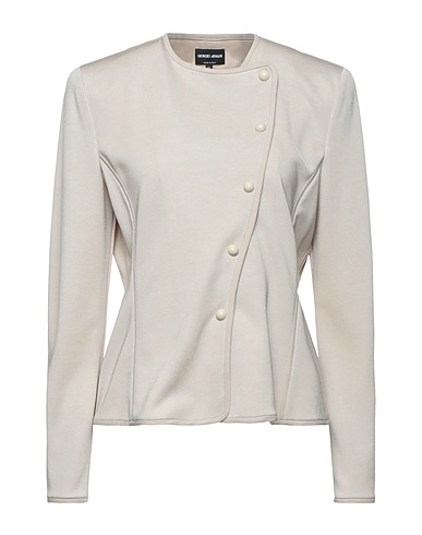 GIORGIO ARMANI Blazer Ivory 87% Viscose, 9% Polyamide, 4% Elastane, Polyester