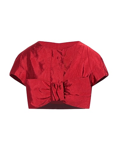 MOSCHINO CHEAP AND CHIC Jacket Red 90% Acetate, 10% Polyamide