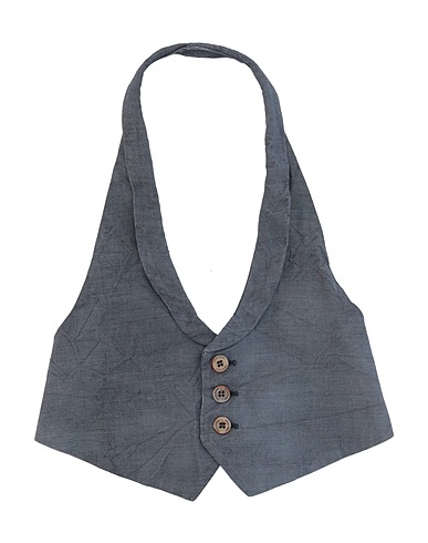 HITCH-HIKER Waistcoat Midnight blue 60% Cotton, 35% Linen, 5% Polyester