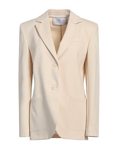 HARRIS WHARF LONDON Blazer Ivory 56% Viscose, 36% Polyamide, 8% Elastane