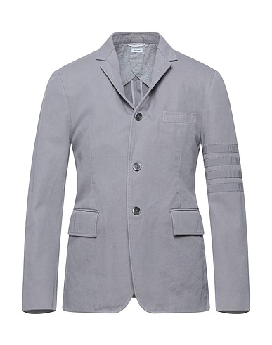 THOM BROWNE Blazer Grey 100% Cotton