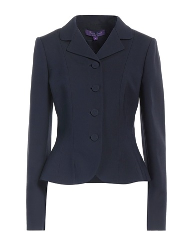 RALPH LAUREN COLLECTION Blazer Midnight blue 58% Wool, 42% Silk