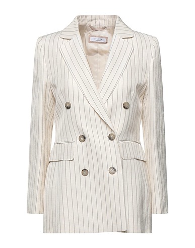 PESERICO Blazer Ivory 59% Linen, 41% Viscose
