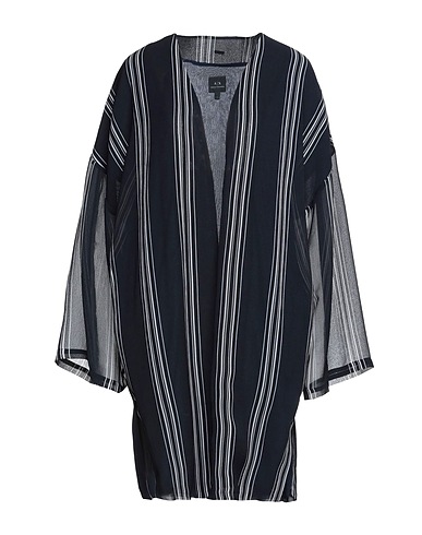 ARMANI EXCHANGE Full-length jacket Midnight blue 100% Polyester