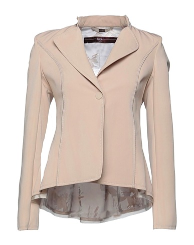 HIGH Blazer Beige 72% Polyester, 23% Rayon, 5% Elastane