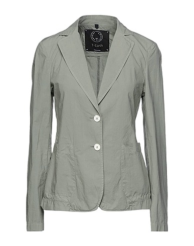 T-JACKET by TONELLO Giacca T-EARTH Verde salvia 98% Cotone, 2% Elastan