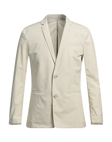PAOLO PECORA Blazer Beige 95% Cotton, 5% Elastane