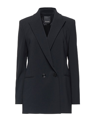 PINKO Blazer Black 98% Polyester, 2% Elastane
