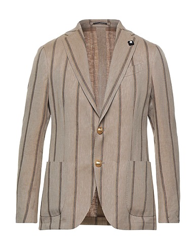 LARDINI Veste Sable 100% Lin