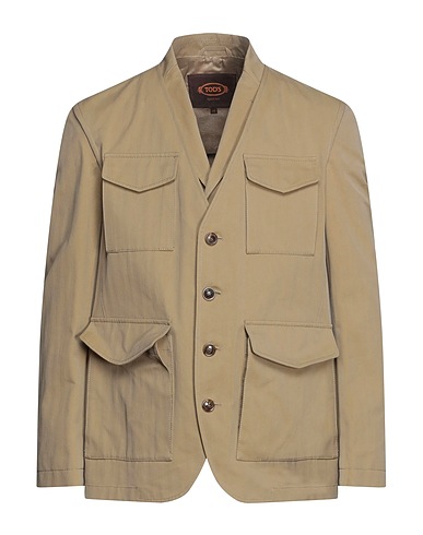 TOD'S Blazer Khaki 100% Cotton