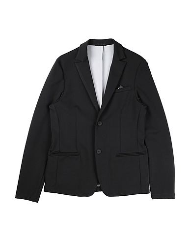 DANIELE ALESSANDRINI Blazer Black 88% Polyester, 12% Elastane