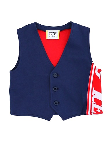 ICE ICEBERG Panciotto Blu notte 56% Cotone, 44% Poliestere