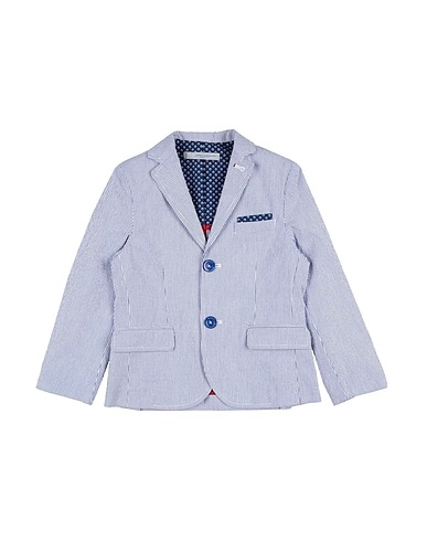 GREY DANIELE ALESSANDRINI Blazer Blu 78% Cotone, 20% Poliestere, 2% Altre Fibre