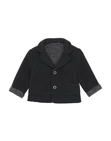 DANIELE ALESSANDRINI Blazer Black 80% Polyester, 15% Viscose, 5% Elastane