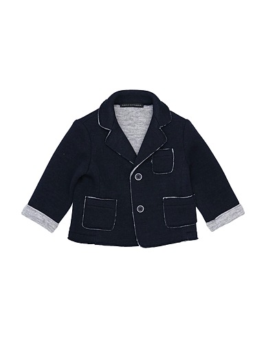 DANIELE ALESSANDRINI Blazer Blu notte 80% Poliestere, 15% Viscosa, 5% Elastan