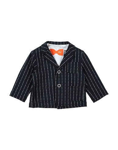 DANIELE ALESSANDRINI Blazer Midnight blue 65% Viscose, 30% Polyamide, 5% Elastane