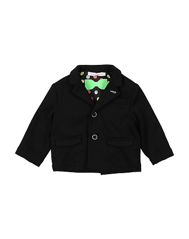 DANIELE ALESSANDRINI Blazer Black 95% Polyester, 5% Elastane